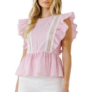 💗Adorable English Factory Top💗